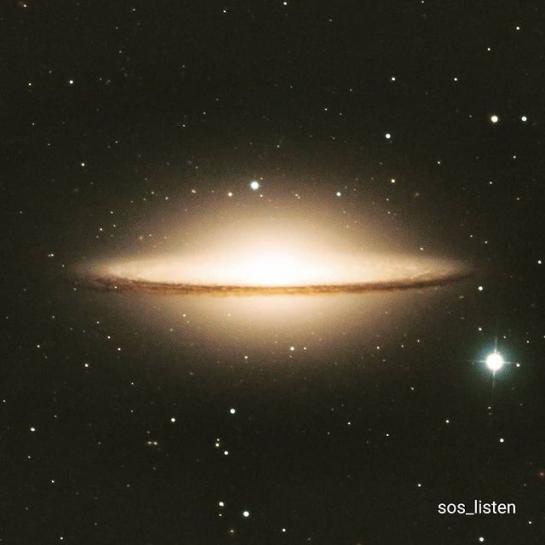 Sombrero Galaxy by sos_listen